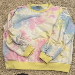 Le Lis collection small tye dye sweatshirt